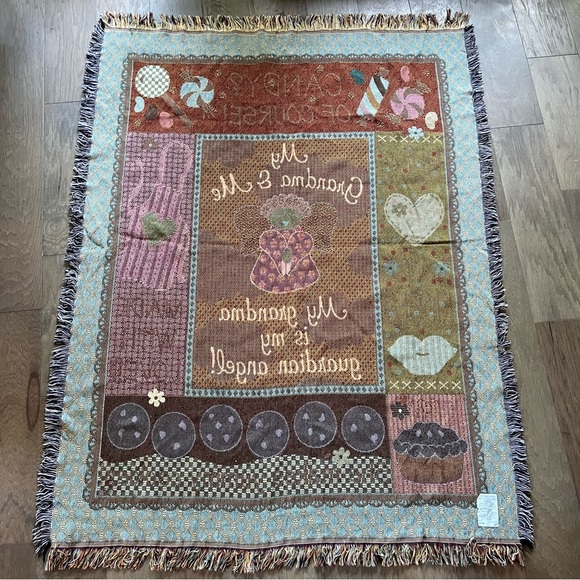 Grandma & Me Mohawk Home Blanket 4x6 Throw Blanket Christmas Present for Grandma - Picture 8 of 12